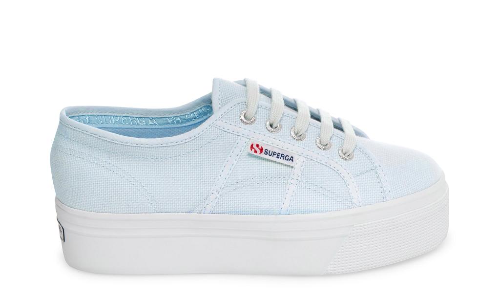 Superga 2790 Acotw Blue Light Sky - Womens Superga Platform Shoes